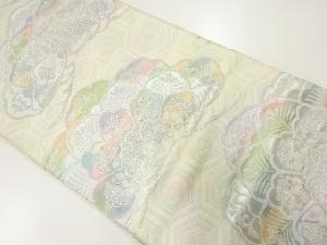 アンティーク　笠松模様織出し袋帯（材料）